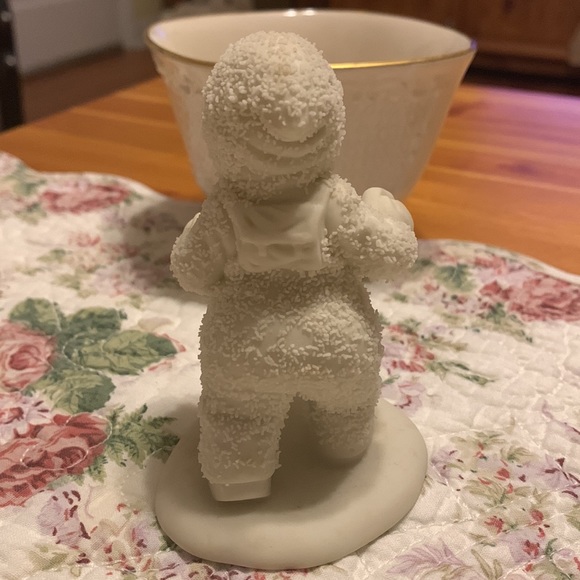 Snowbabies, playing the accordion, like new, Dept.56 - Picture 3 of 7